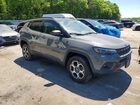 2022 Jeep Compass Trailhawk Gray vin: 3C4NJDDB6NT142885
