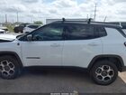 2022 Jeep Compass Trailhawk 4x4 White vin: 3C4NJDDB6NT148847