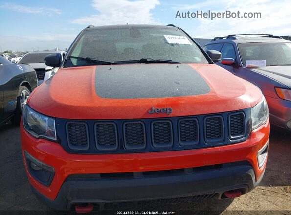 3C4NJDDB7HT667779 2017 JEEP NEW COMPASS Orange Вид спереду