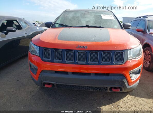 3C4NJDDB7HT667779 2017 JEEP NEW COMPASS Orange Вид щитка приладів