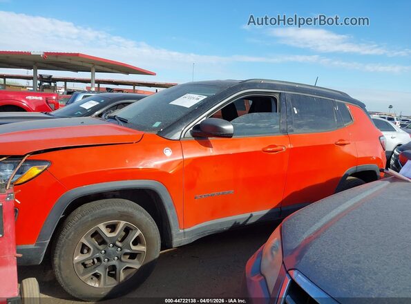 3C4NJDDB7HT667779 2017 JEEP NEW COMPASS Orange Панорамний вид салону 360°