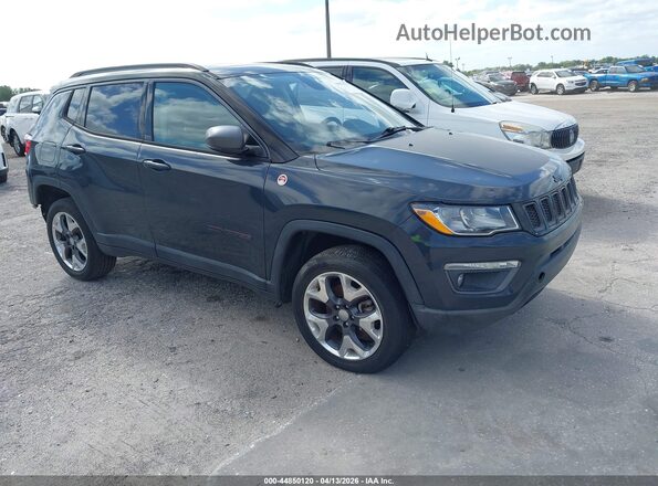 3C4NJDDB8HT635374 2017 JEEP NEW COMPASS Blue Передня права чверть