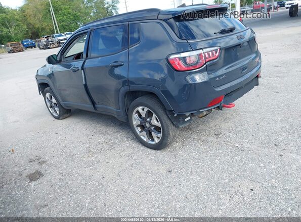 3C4NJDDB8HT635374 2017 JEEP NEW COMPASS Blue Задня ліва чверть