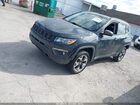 2017 Jeep New Compass Trailhawk 4x4 Blue vin: 3C4NJDDB8HT635374