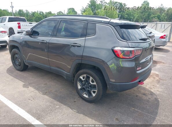 3C4NJDDB8JT348283 2018 JEEP COMPASS Серый Задняя левая четверть