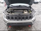 2019 Jeep Compass Trailhawk 4x4 Серебряный vin: 3C4NJDDB9KT733224