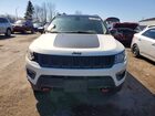 2018 Jeep Compass Белый vin: 3C4NJDDBXJT346003
