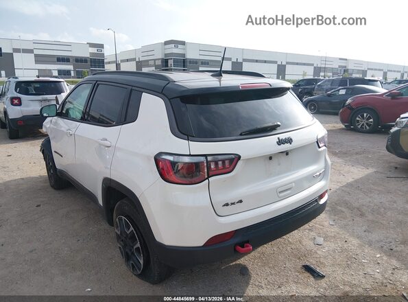3C4NJDDBXKT740098 2019 JEEP COMPASS Белый Задняя левая четверть