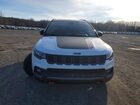 2024 Jeep Compass Trailhawk White vin: 3C4NJDDN5RT609987