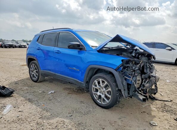 3C4NJDFB0NT177628 2022 JEEP COMPASS Blue Front right