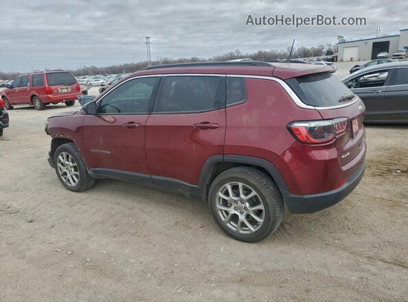 3C4NJDFB2NT177131 2022 JEEP COMPASS Red Rear left