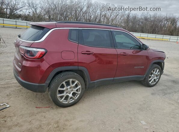 3C4NJDFB2NT177131 2022 JEEP COMPASS Red Rear right