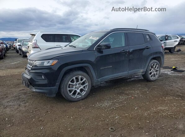 3C4NJDFB3NT205745 2022 JEEP COMPASS Black Front left