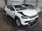 2022 Jeep Compass Latitude Lux 4x4 White vin: 3C4NJDFB4NT178572