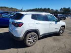 2022 Jeep Compass White vin: 3C4NJDFB7NT170045