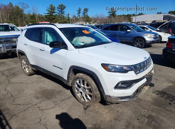 3C4NJDFB7NT170045 2022 JEEP COMPASS White Delantero derecho