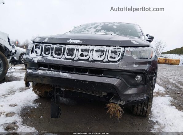 3C4NJDFB8NT129486 2022 JEEP COMPASS Gray წინა ხედი