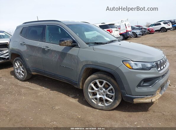 3C4NJDFN8PT505178 2023 JEEP COMPASS Gray Widok wnętrza z tyłu