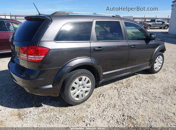 3C4PDCAB0JT295075 2018 DODGE JOURNEY Серый Задняя правая четверть
