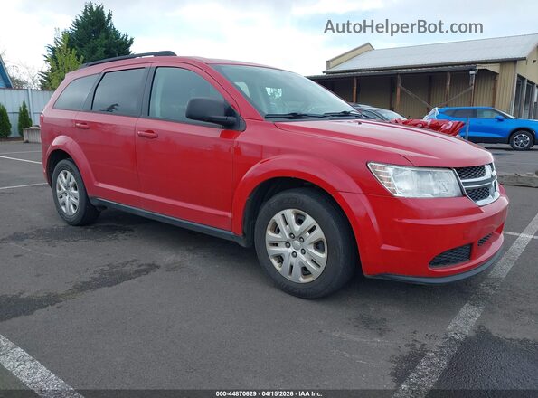 3C4PDCAB0KT746880 2019 DODGE JOURNEY Red Передня права чверть