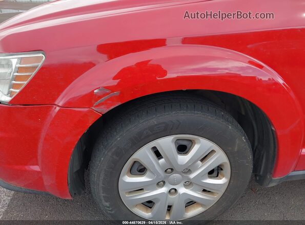 3C4PDCAB0KT746880 2019 DODGE JOURNEY Red Вид спереду
