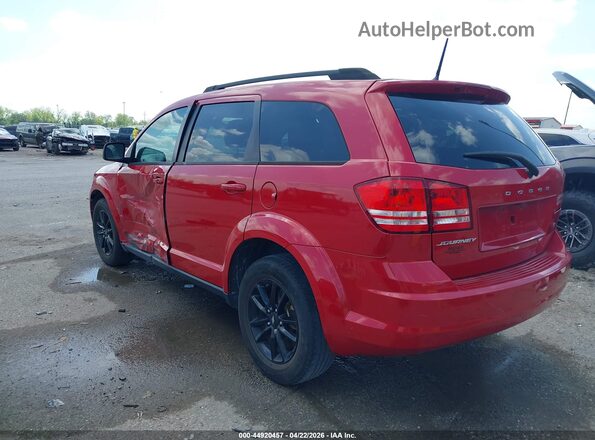 3C4PDCAB0LT269479 2020 DODGE JOURNEY Red Rear left