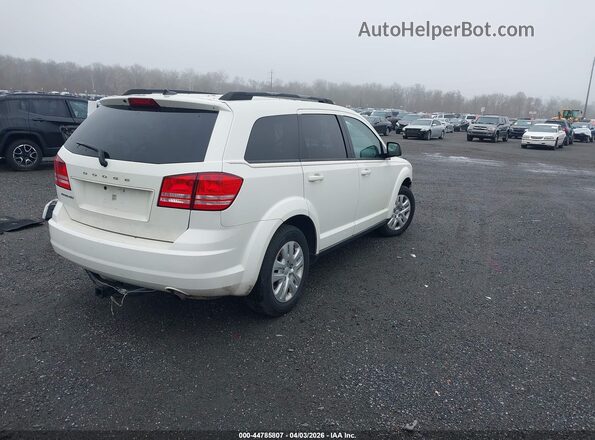 3C4PDCAB1HT707577 2017 DODGE JOURNEY White Trasero derecho