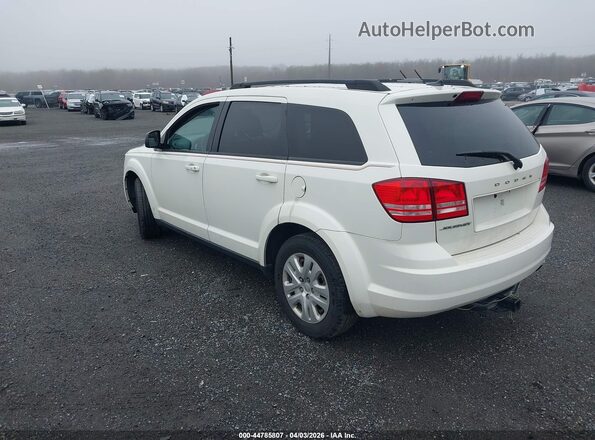 3C4PDCAB1HT707577 2017 DODGE JOURNEY White Trasero izquierdo