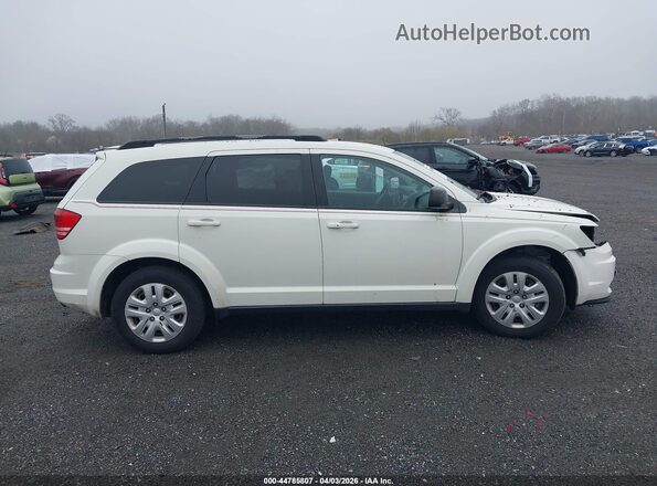 3C4PDCAB1HT707577 2017 DODGE JOURNEY White Vista interior trasera