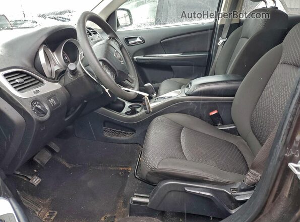 3C4PDCAB1LT232330 2020 DODGE JOURNEY Gray Widok wnętrza z przodu