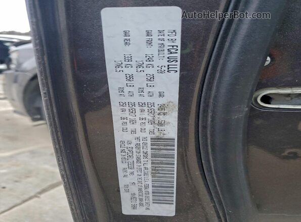 3C4PDCAB1LT232330 2020 DODGE JOURNEY Gray Widok naklejki z numerem VIN
