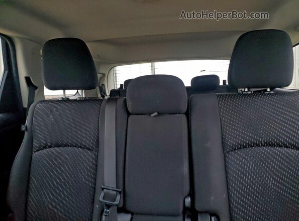 3C4PDCAB1LT232330 2020 DODGE JOURNEY Gray Widok tylnych siedzeń