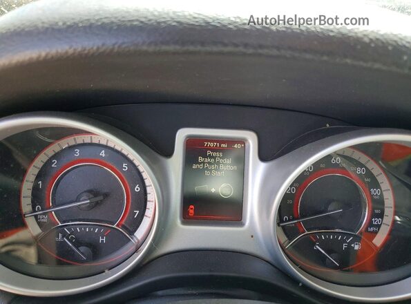 3C4PDCAB2LT267281 2020 DODGE JOURNEY Silver Widok zestawu wskaźników