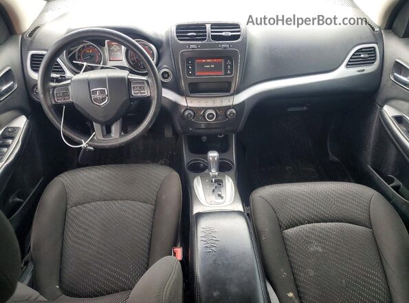 3C4PDCAB3HT598748 2017 DODGE JOURNEY Серый Вид панели приборов