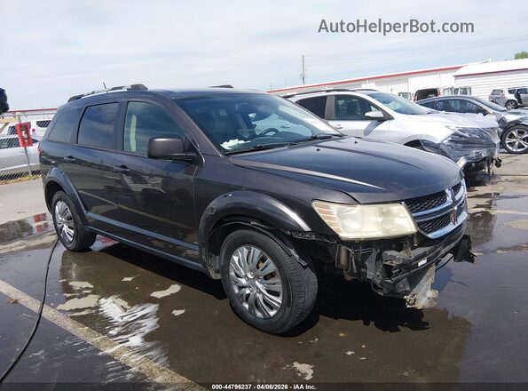 3C4PDCAB3JT529922 2018 DODGE JOURNEY Gray Przód prawy