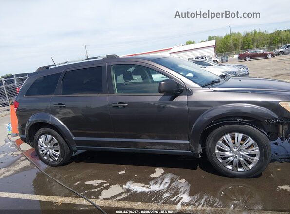 3C4PDCAB3JT529922 2018 DODGE JOURNEY Gray Widok wnętrza 360 stopni