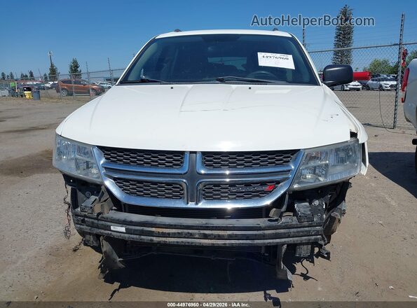3C4PDCAB5GT222681 2016 DODGE JOURNEY White Widok wnętrza z tyłu