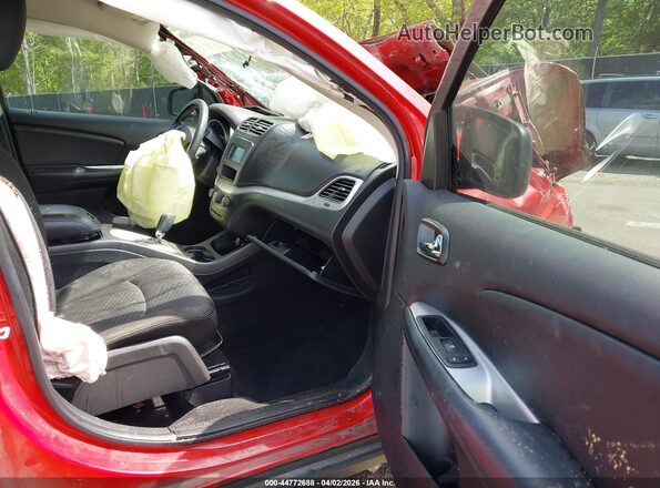 3C4PDCAB5LT202389 2020 DODGE JOURNEY Красный Вид салона спереди