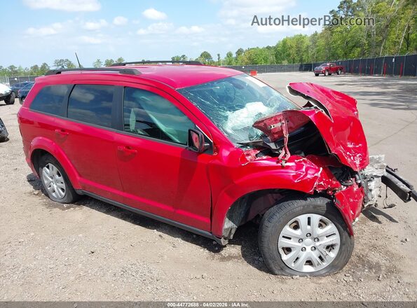 3C4PDCAB5LT202389 2020 DODGE JOURNEY Красный Передняя правая четверть