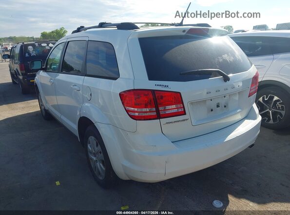 3C4PDCAB6JT274134 2018 DODGE JOURNEY Белый Задняя левая четверть