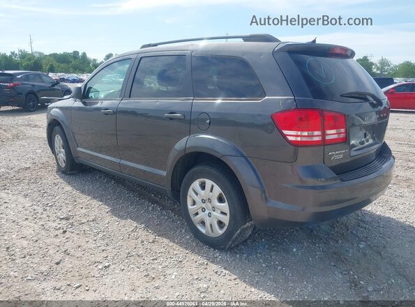 3C4PDCAB7HT504306 2017 DODGE JOURNEY Gray Задня ліва чверть