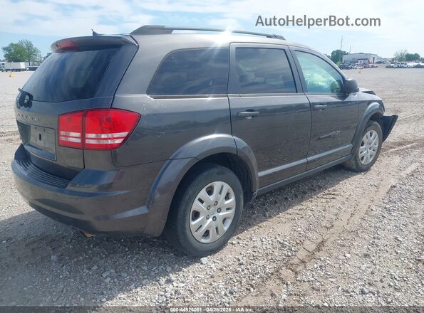3C4PDCAB7HT504306 2017 DODGE JOURNEY Gray Задня права чверть
