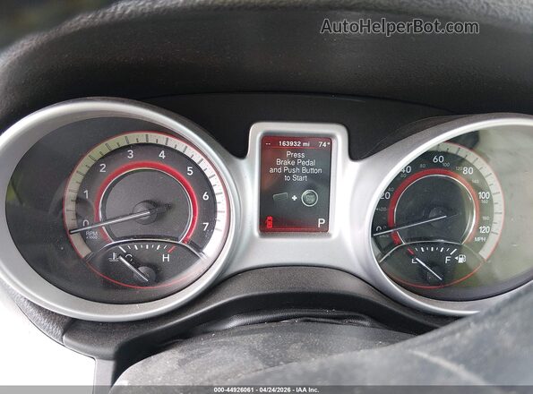 3C4PDCAB7HT504306 2017 DODGE JOURNEY Gray Вид задніх сидінь