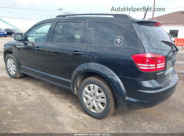 3C4PDCAB7KT865848 2019 DODGE JOURNEY Черный Задняя левая четверть
