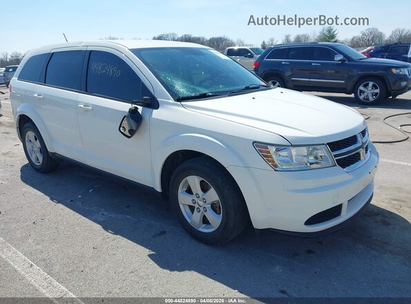 3C4PDCAB8GT121117 2016 DODGE JOURNEY Белый Передняя правая четверть