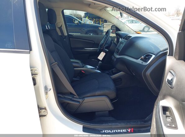 3C4PDCAB8GT121117 2016 DODGE JOURNEY Белый Вид салона спереди