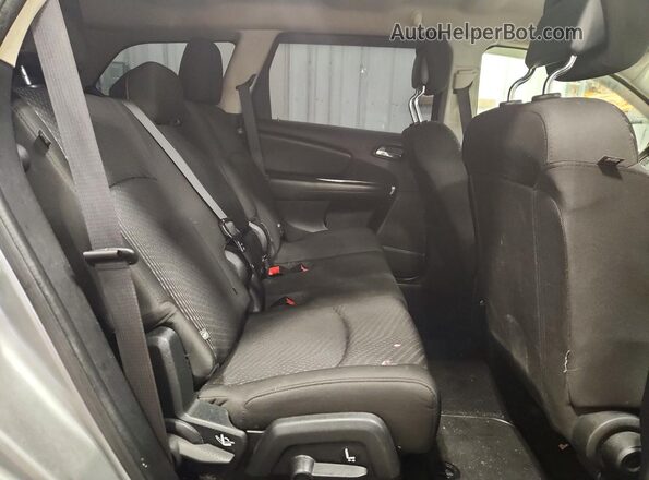 3C4PDCAB8HT570248 2017 DODGE JOURNEY Gray Rear interior view