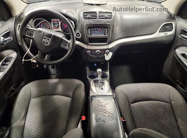 3C4PDCAB8HT570248 2017 DODGE JOURNEY Gray Dashboard view