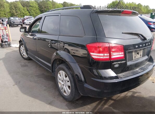 3C4PDCAB8JT447572 2018 DODGE JOURNEY Black Trasero izquierdo