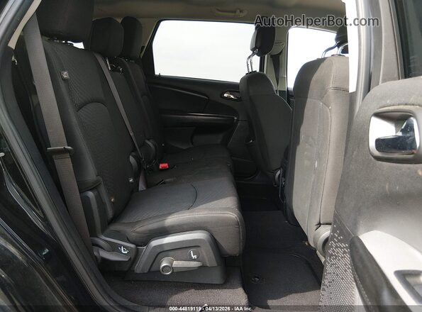 3C4PDCAB8JT447572 2018 DODGE JOURNEY Black Vista de la etiqueta del VIN